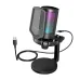 FIFINE AmpliGame A6T RGB USB Condenser Microphone With Boom Arm