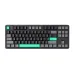 Furycube G87 Hot-swappable Mechanical RGB Keyboard (Black Panda Mute Switch)