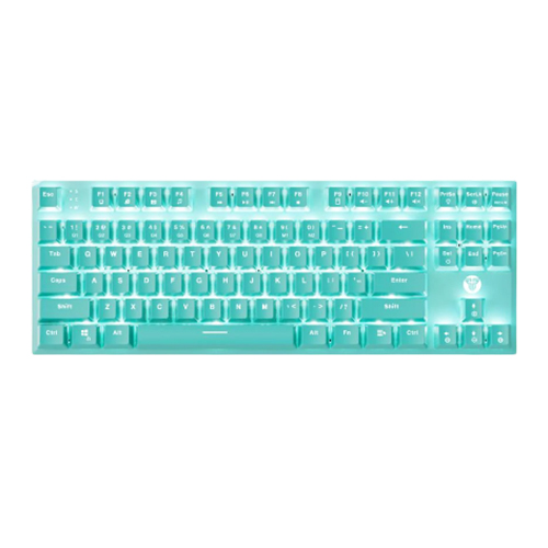 Fantech MAXFIT87 MK856 RGB Mechanical Keyboard (Mint)