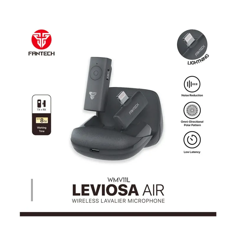 Fantech LEVIOSA AIR WMV11L Lightning Wireless Microphone