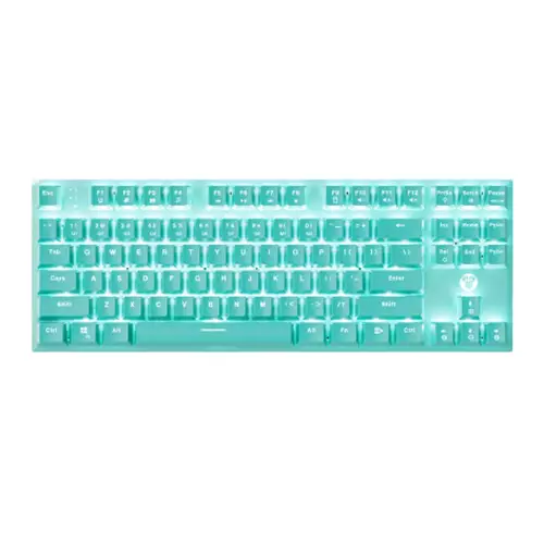 Fantech Maxfit87 Mint Edition Mk856 Rgb Mechanical Keyboard