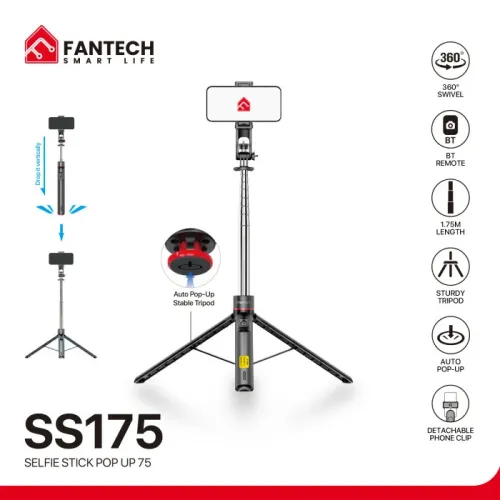 FANTECH SS175 Selfie Stick Live Bluetooth Tripod