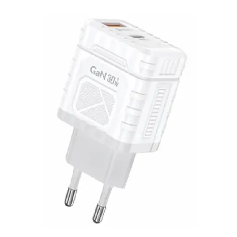 FONENG EU61 30W Dual Port Charger Adapter With Type-C Cable