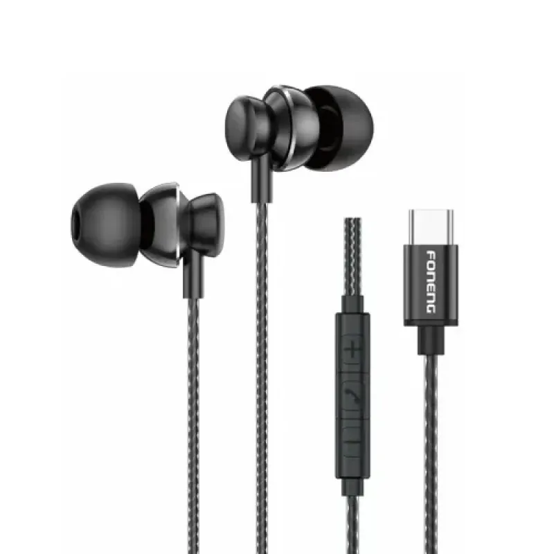 FONENG T67 Type-C Wired Earphone