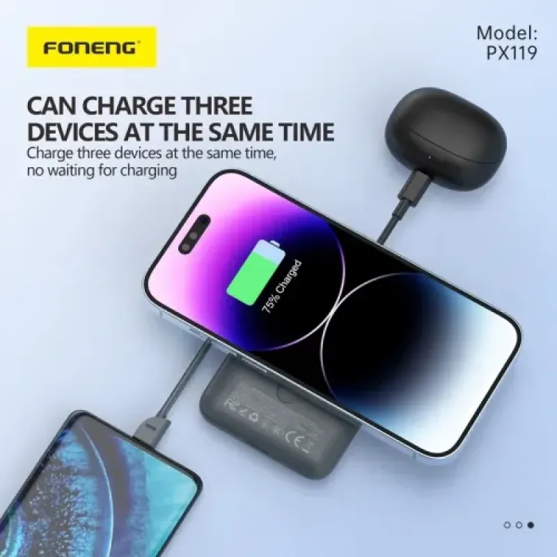 Foneng PX119 10000mAh 22.5W Power Bank