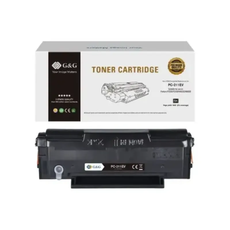 G&G PC-211EV Black Toner G&G PC-211EV Black Toner