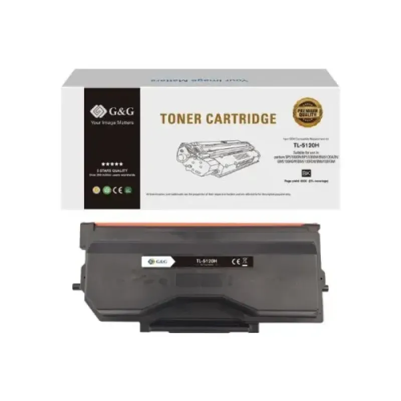 G&G TL-5120H Black Toner G&G TL-5120H Black Toner