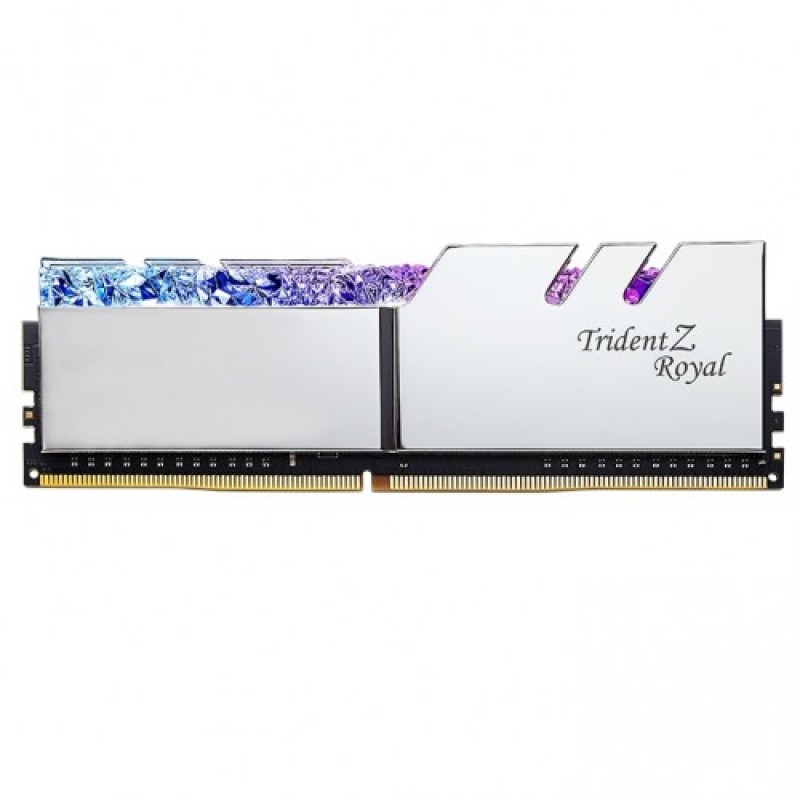 G.Skill Trident Z Royal 8GB DDR4 4600MHz Silver Heatsink Desktop RAM