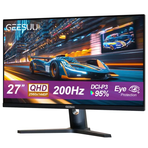 GEESUU BlazeWheel MG270L2Q 27" 200Hz 2K QHD IPS Gaming Monitor