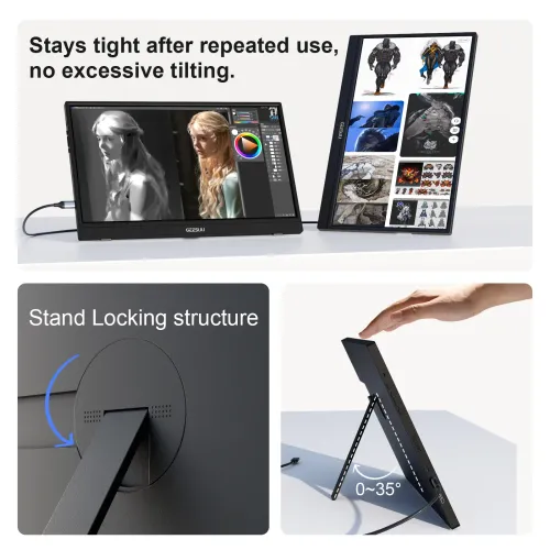 GEESUU LiuHe M156L1F 15.6" FHD IPS Portable Monitor