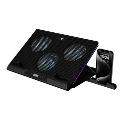 Gamdias AETHER M1 RGB Laptop Cooler With Phone Stand