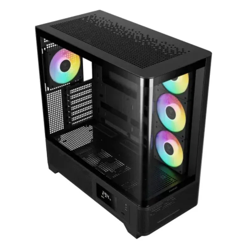 Gamdias ATLAS P2 CG ARGB ATX Mid-Tower Gaming Casing