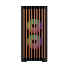 Gamdias AURA GC4 ARGB Real Walnut Wood Mesh ATX Mid-Tower Gaming Casing