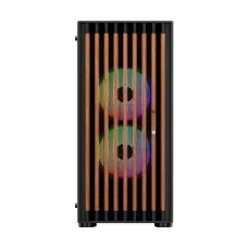 Gamdias AURA GC4 ARGB Real Walnut Wood Mesh ATX Mid-Tower Gaming Casing