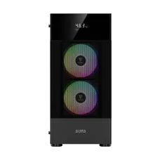 Gamdias AURA GC5 Digital Display Mesh RGB Mid-Tower ATX Gaming Casing