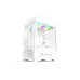 T-Wolf Ice Cooler X5 ARGB M-ATX Mid Tower Gaming Casing White