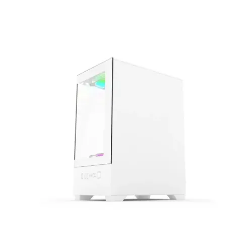 T-Wolf Ice Cooler X5 ARGB M-ATX Mid Tower Gaming Casing White