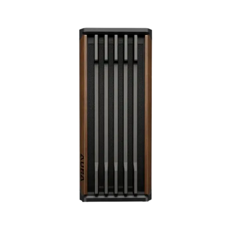 Gamdias AURA GC11 WOOD Mid-Tower ATX Gaming Casing