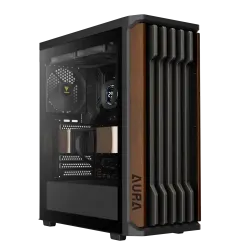 Gamdias AURA GC11 WOOD Mid-Tower ATX Gaming Casing
