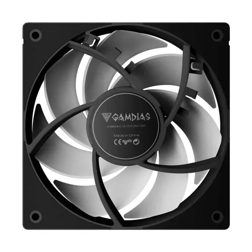 Gamdias NOTUS M1-1203 ARGB 120mm Casing Cooling Fan (3 Pack)