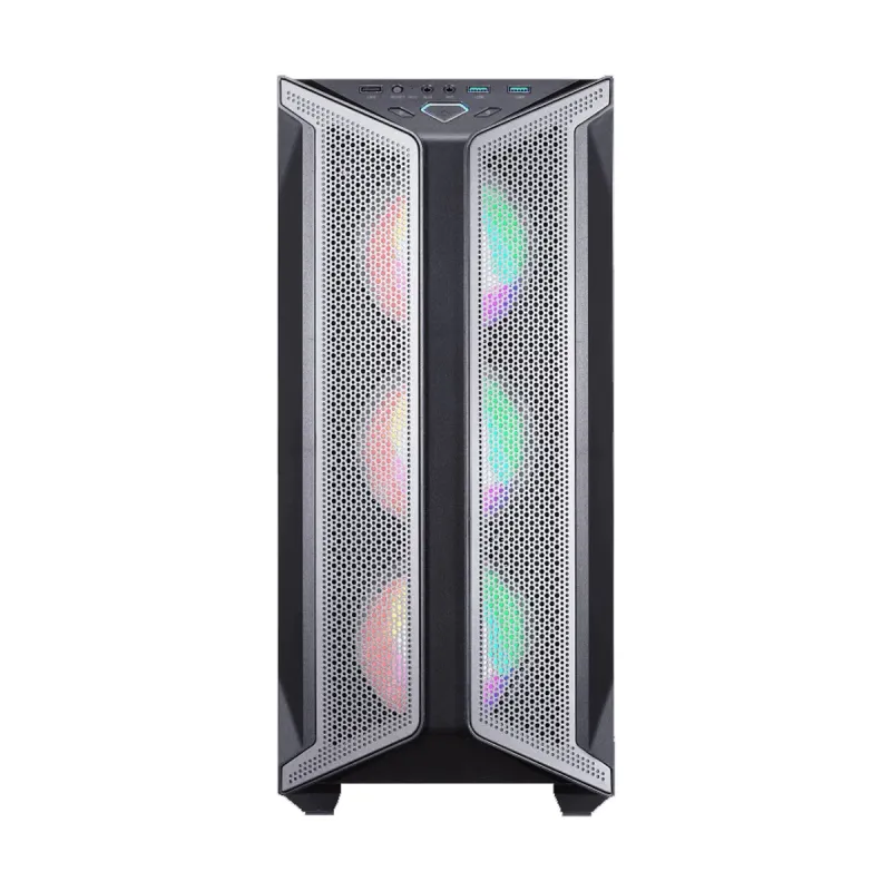 GameMax Brufen C1 Black Mid Tower E-ATX Gaming Casing