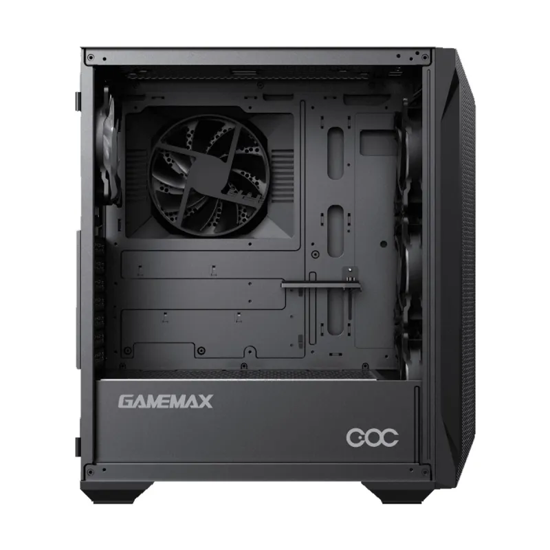 GameMax Brufen C1 Black Mid Tower E-ATX Gaming Casing