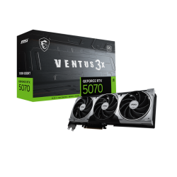 MSI GeForce RTX 5070 12GB VENTUS 3X OC Graphics Card