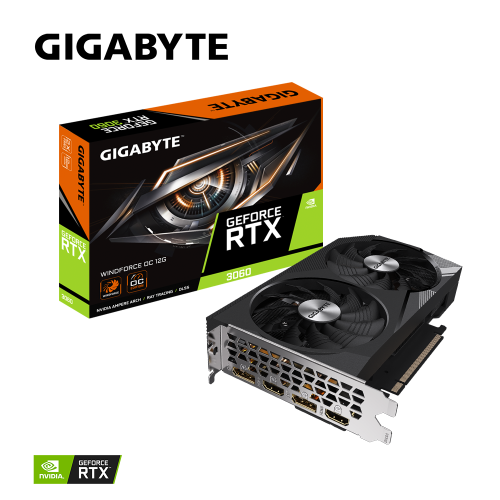 Gigabyte GeForce RTX 3060 WINDFORCE OC 12G GRAPHICS CARD