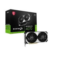 MSI GeForce RTX 4070 VENTUS 2X 12GB OC GDDR6X Graphics Card