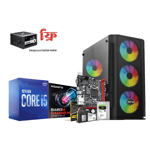 Gigabyte B460M GAMING HD & i5 10400 PC Build