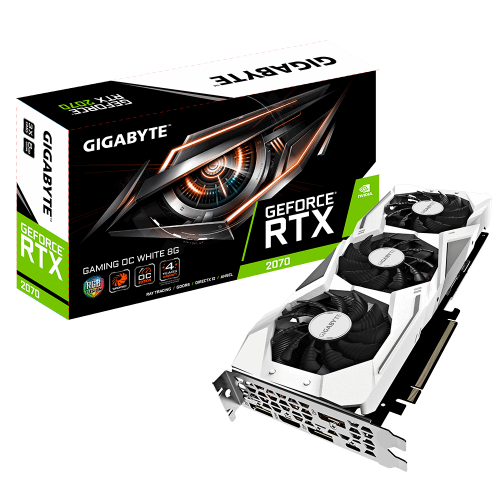 Gigabyte GeForce RTX 2070 GAMING OC WHITE 8GB Graphics Card