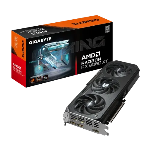 GIGABYTE Radeon RX 9060 XT GAMING OC 16G GDDR6 Graphics Card