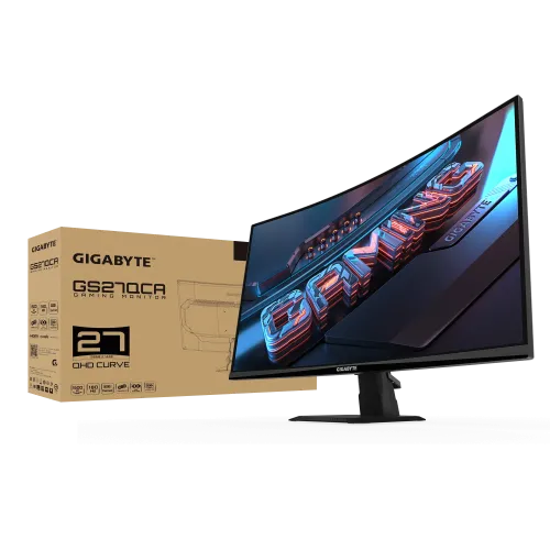Gigabyte GS27QCA 27-Inch 2K 180Hz VA QHD Gaming Monitor