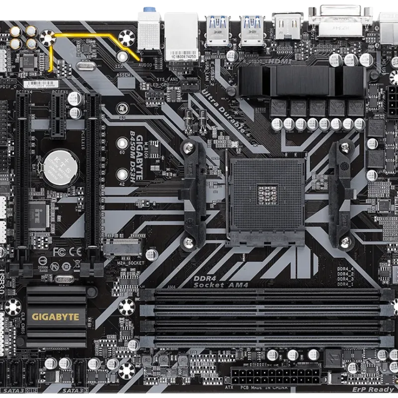 Gigabyte AMD B450M DS3H Ultra Durable RGB Motherboard