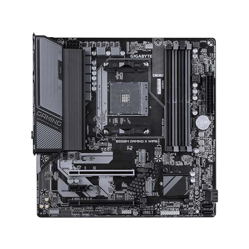 Gigabyte B550M GAMING X Wi-Fi 6 DDR4 AM4 AMD Motherboard Gigabyte B550M GAMING X Wi-Fi 6 DDR4 AM4 AMD Motherboard