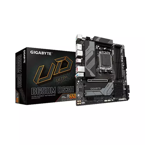 GIGABYTE B650M DS3H DDR5 AMD AM5 Micro-ATX Motherboard