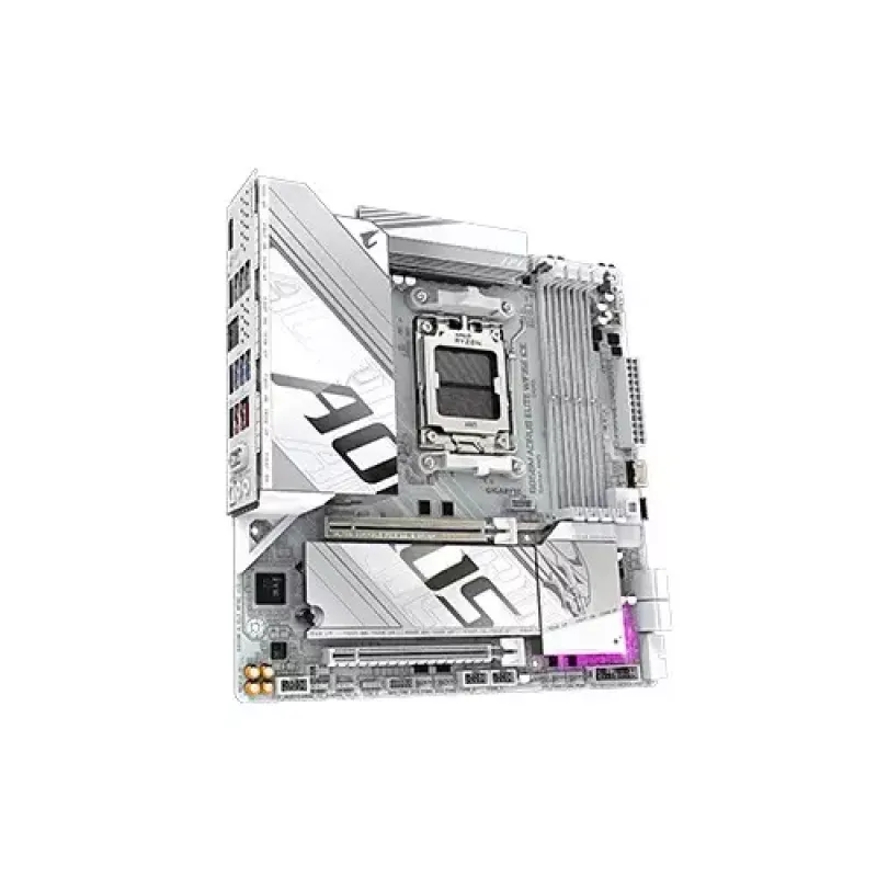 Gigabyte B850M Aorus Elite WF6E ICE Micro ATX AMD Motherboard