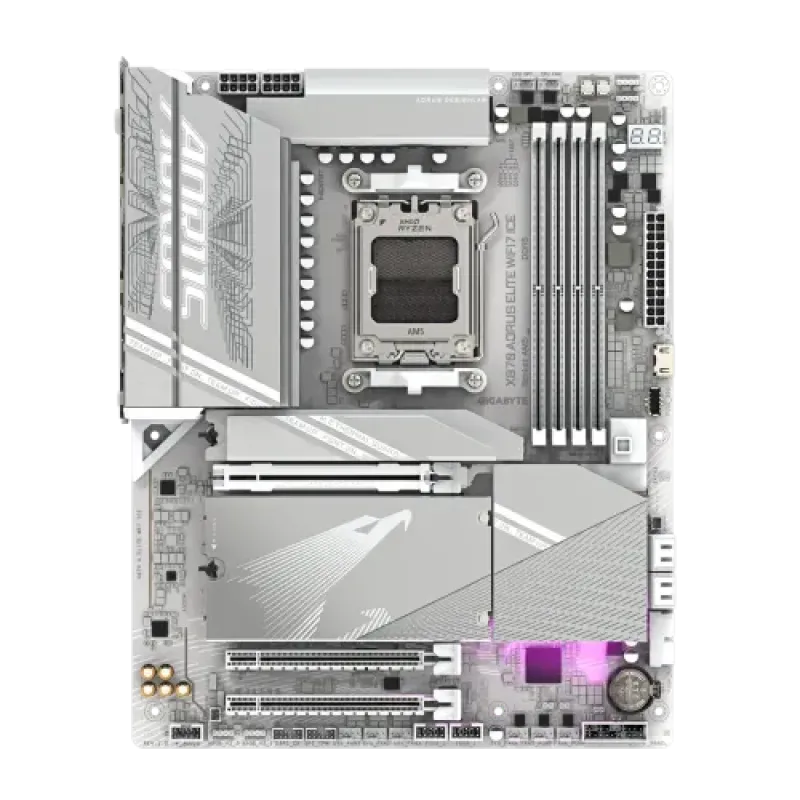 GIGABYTE X870 AORUS ELITE WIFI7 ICE DDR5 AMD AM5 ATX Motherboard