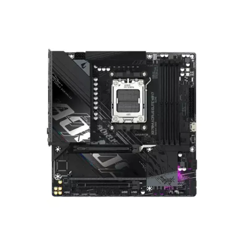 Gigabyte X870M AORUS ELITE WIFI 7 Micro ATX AM5 Motherboard