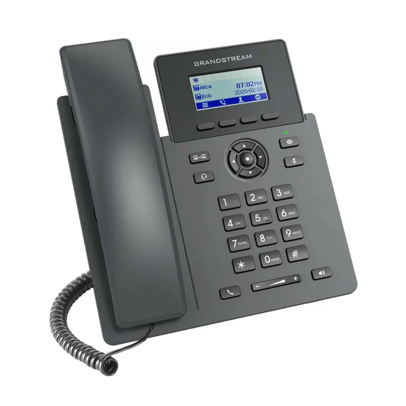 Grandstream GRP2601W 2-Line 2-SIP IP Phone with Adapter (Wi-Fi)
