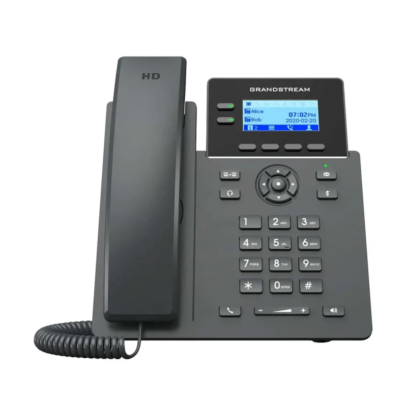 Grandstream GRP2602P 2-Line 4-SIP PoE IP Phone without Adapter Grandstream GRP2602P 2-Line 4-SIP PoE IP Phone without Adapter