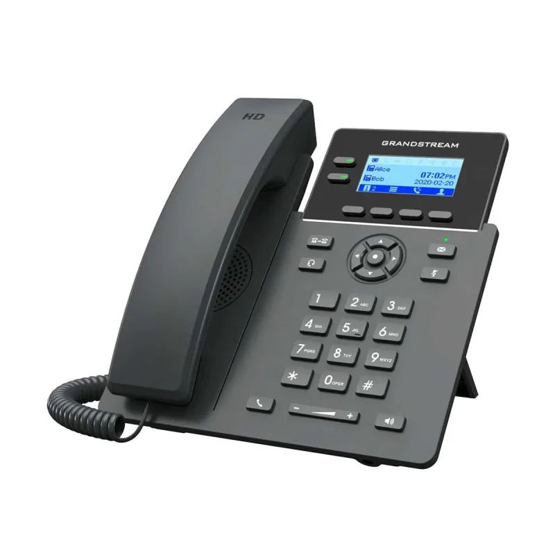 Grandstream GRP2602P 2-Line 4-SIP PoE IP Phone without Adapter Grandstream GRP2602P 2-Line 4-SIP PoE IP Phone without Adapter