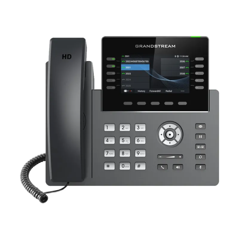 Grandstream GRP2670 12-Line 6-SIP Wi-Fi Professional Carrier-Grade IP Phone Grandstream GRP2670 12-Line 6-SIP Wi-Fi Professional Carrier-Grade IP Phone