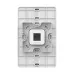 Grandstream GWN7624 Dual Band PoE In-Wall Wi-Fi Access Point