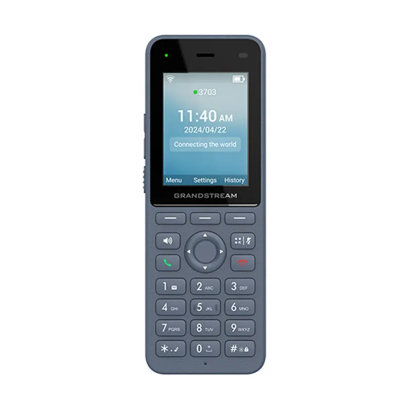 Grandstream WP826 Cordless Wi-Fi Blue IP Phone with 3 SIP Accounts 3 Line Grandstream WP826 Cordless Wi-Fi Blue IP Phone with 3 SIP Accounts 3 Line