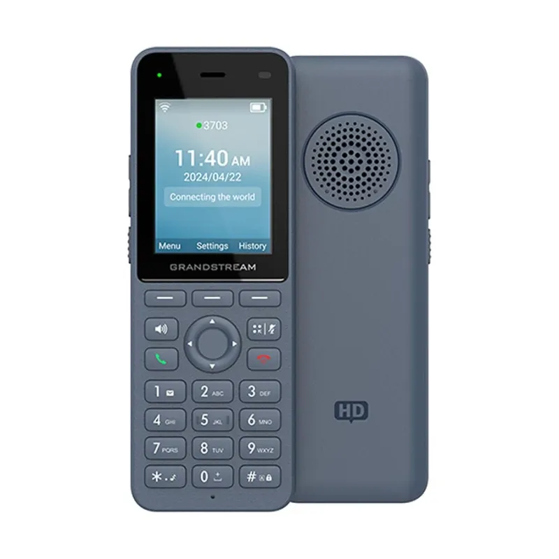 Grandstream WP826 Cordless Wi-Fi Blue IP Phone with 3 SIP Accounts 3 Line Grandstream WP826 Cordless Wi-Fi Blue IP Phone with 3 SIP Accounts 3 Line