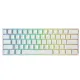 LEAVEN K620 Wired (Full White) Hot-swappable Gaming Mechanical Keyboard