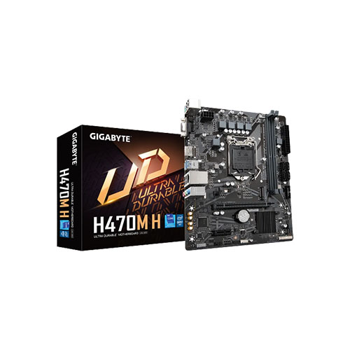 GIGABYTE H470M H 10TH/11TH GEN INTEL DDR4 LGA1200 SOCKET MOTHERBOARD