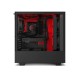 NZXT H510i Compact Mid-Tower RGB Gaming Case (Black-Red)