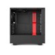 NZXT H510i Compact Mid-Tower RGB Gaming Case (Black-Red)